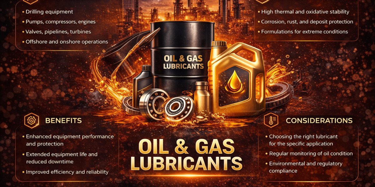 Oil and Gas Lubricants Market News and Growth Analysis Driving Industry Expansion by 2031