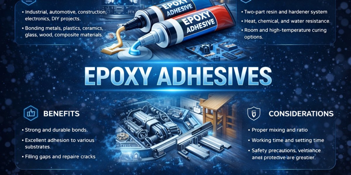 Epoxy Adhesives Market Trends and Growth Analysis Driving Innovation and Demand by 2034