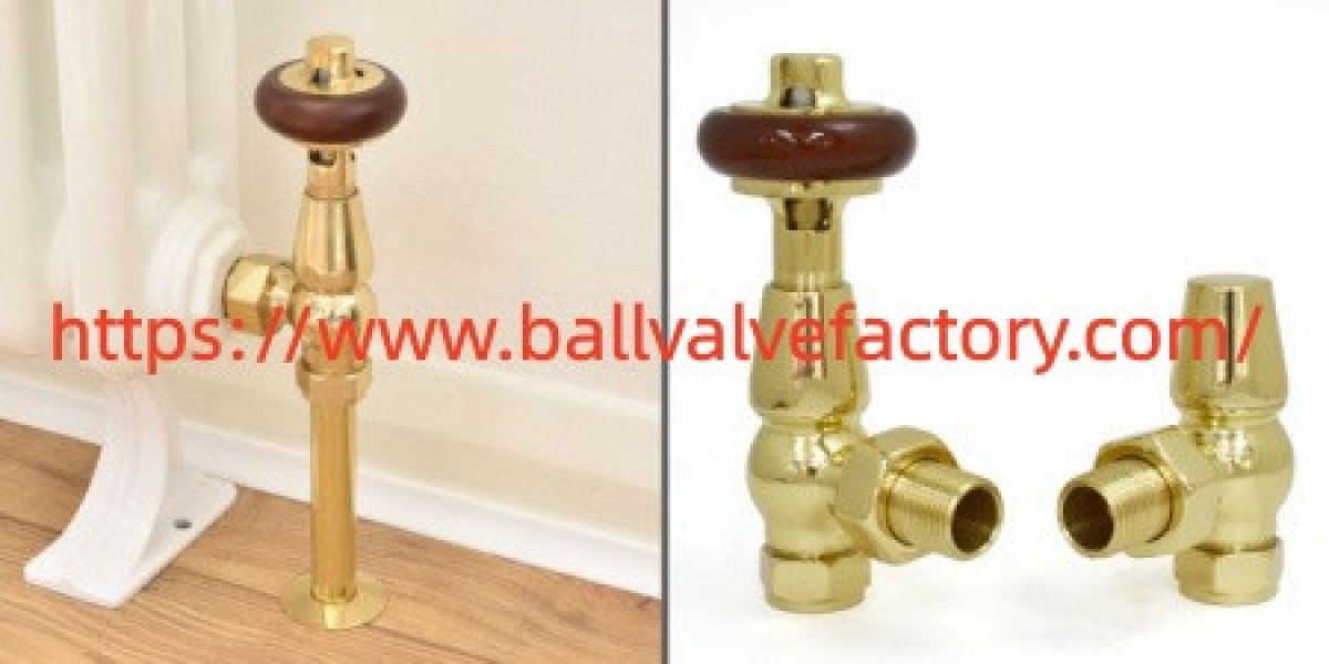 Ballvalvefactory Polished Brass Radiator Valves Application in Contemporary Heating Layout Considerations