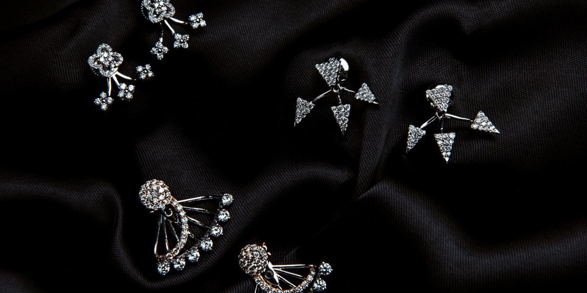 Modern Luxury with Silver Earrings and Rings