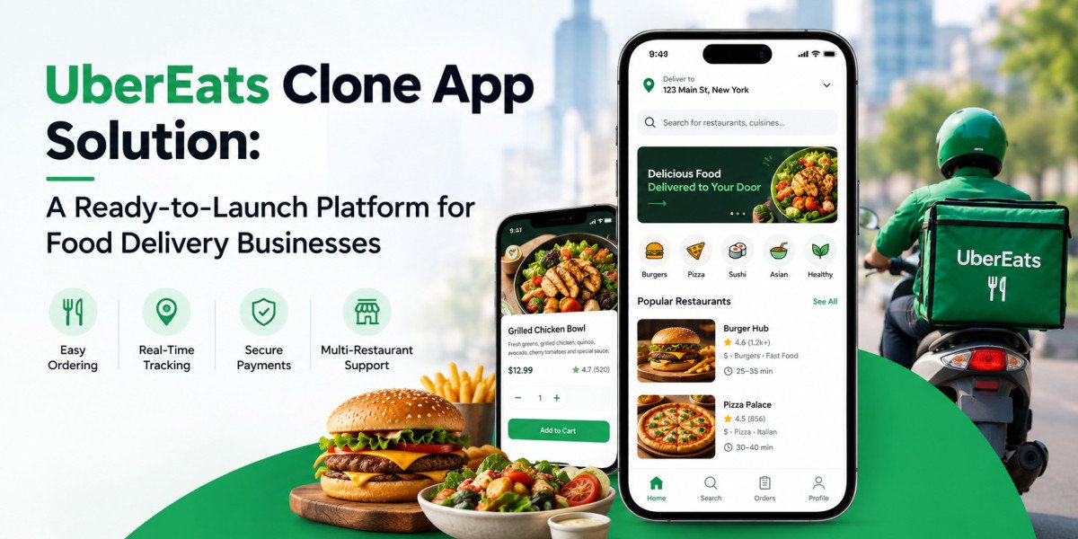 UberEats Clone App Solution: A Ready-to-Launch Platform for Food Delivery Businesses
