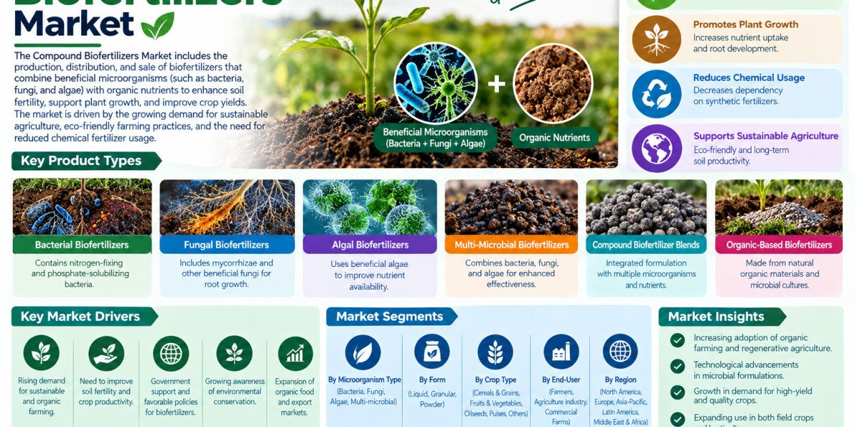 Compound Biofertilizers Market Trends Shaping Sustainable Modern Farming